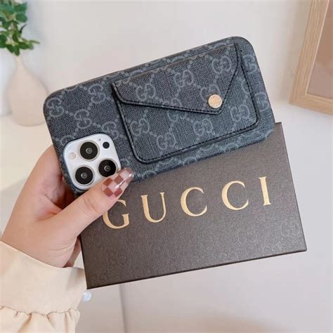 gucci phone case with card holder|gucci card case sale.